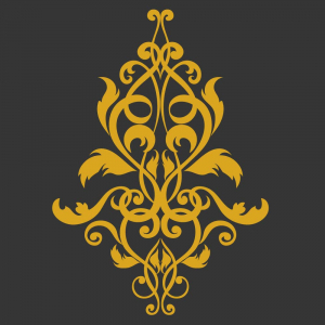 وکتور طرح گل زرد